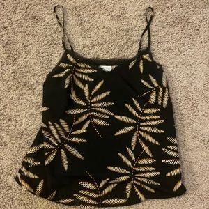Black polyester tank